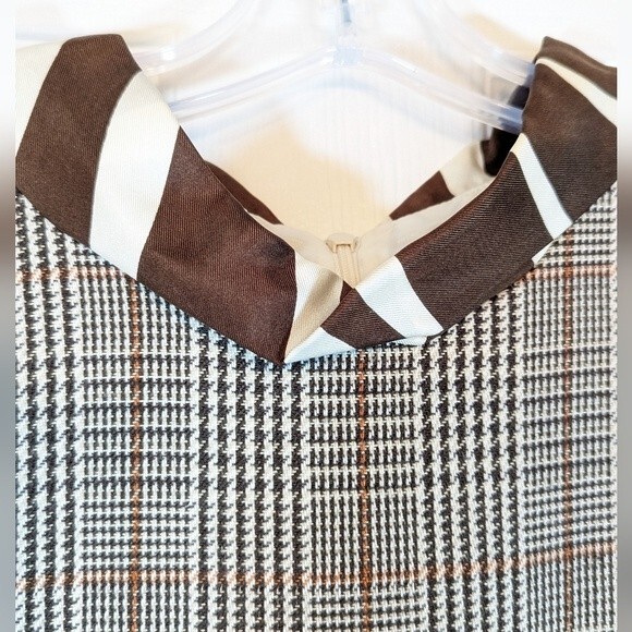 Jennifer Reale Design sleeveless dress & short sleeve fitted Jacket gray size 14 - Picture 9 of 14